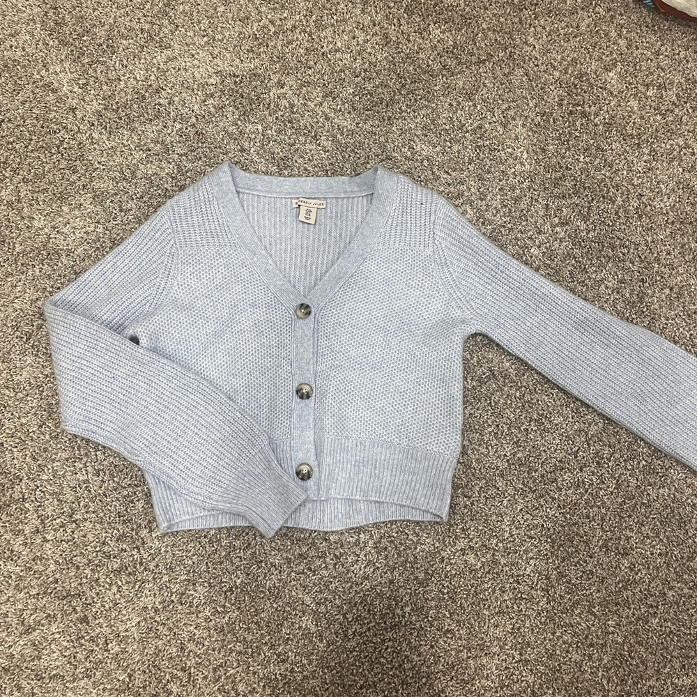 Light blue cardigan